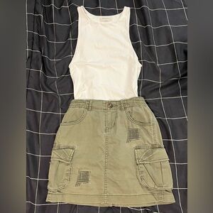 Soft White Double-lined Bodysuit